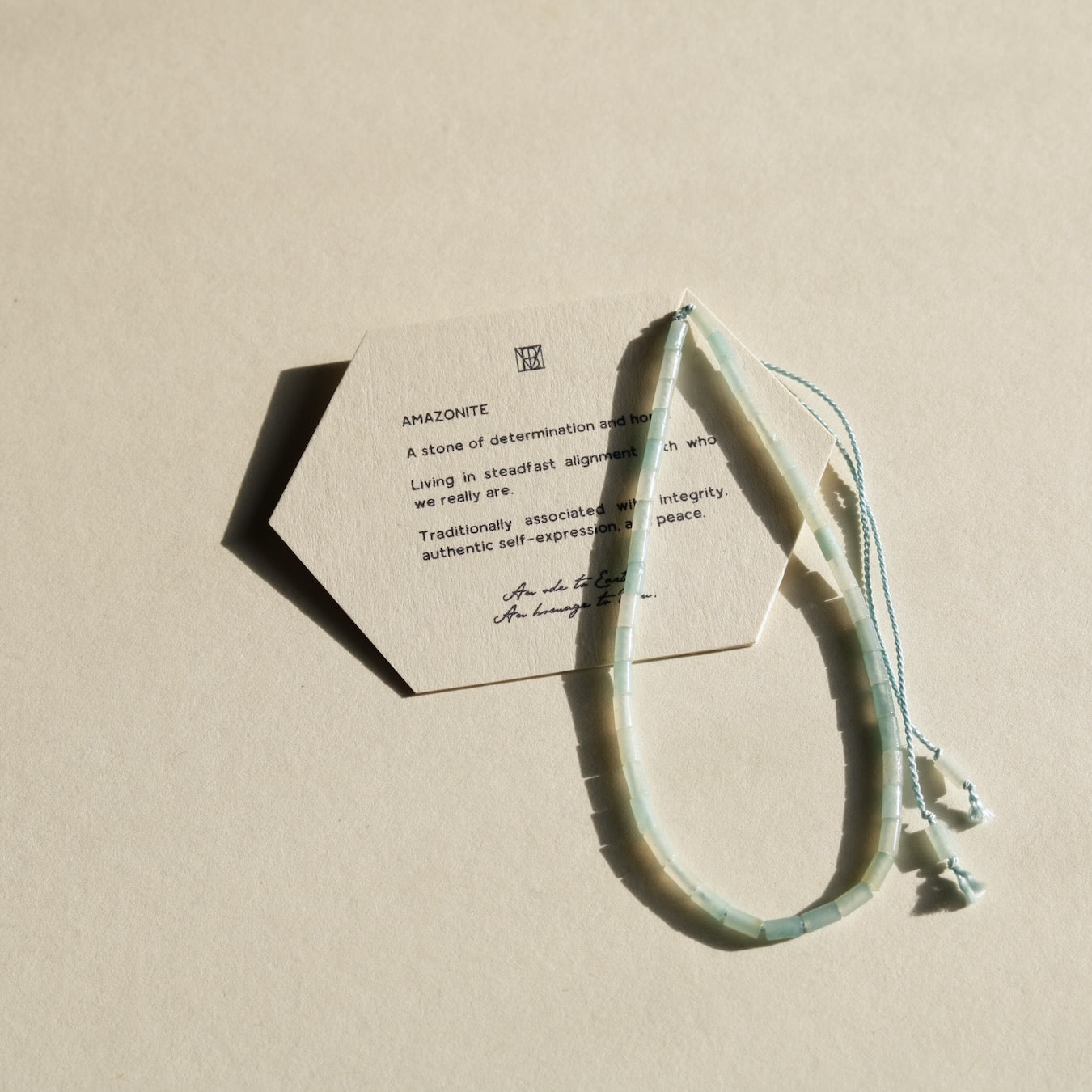 Amazonite, Anklet