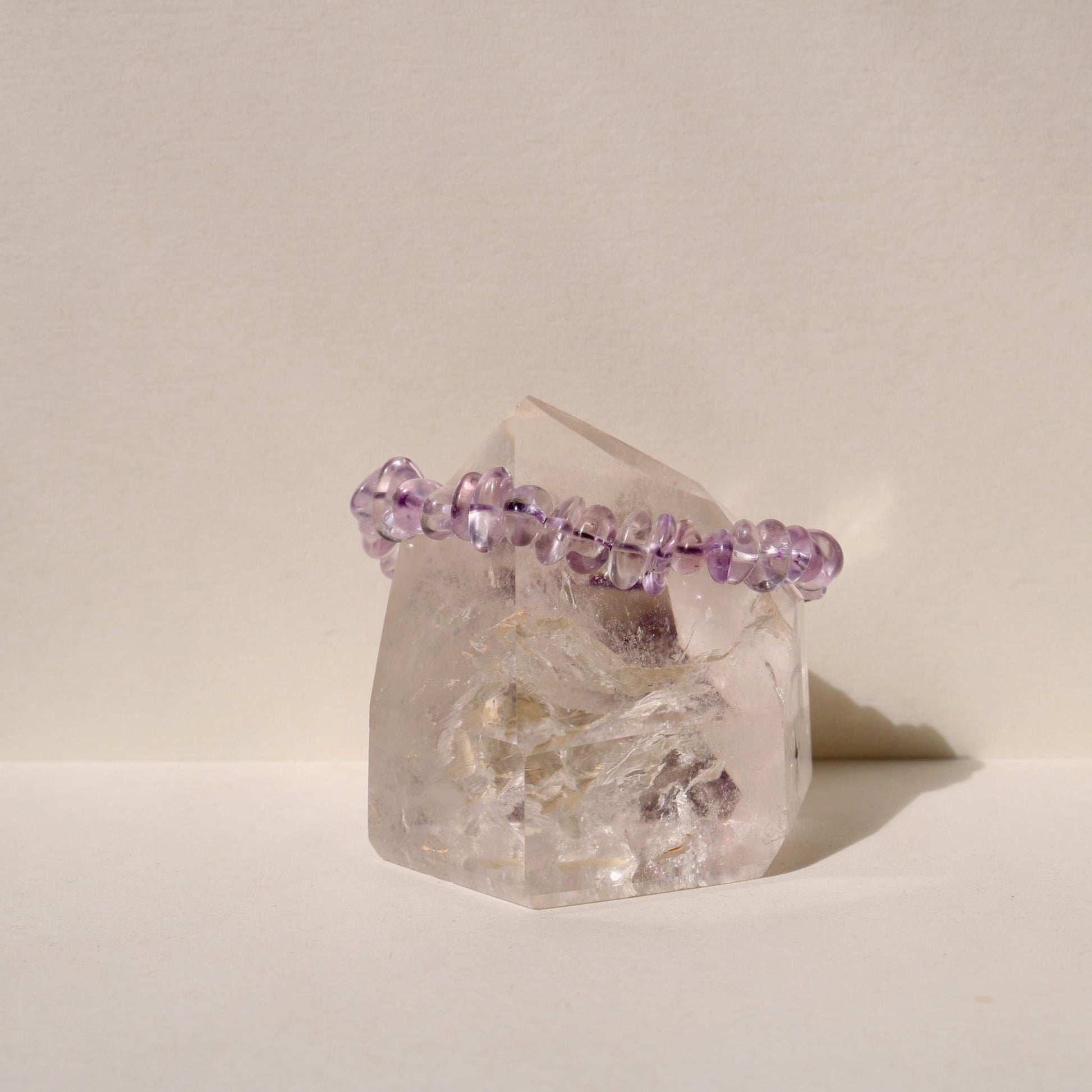 AMETHYST POLISHED PEBBLES BRACELET | SPECIAL EDITION Vibe Bracelets