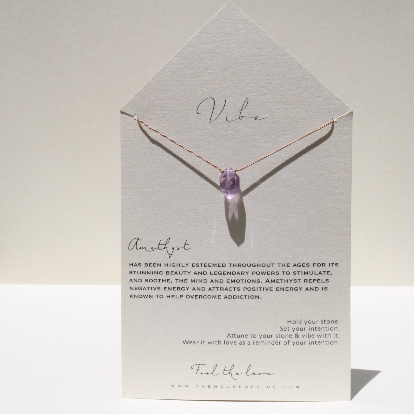 Amethyst Vibe Necklaces