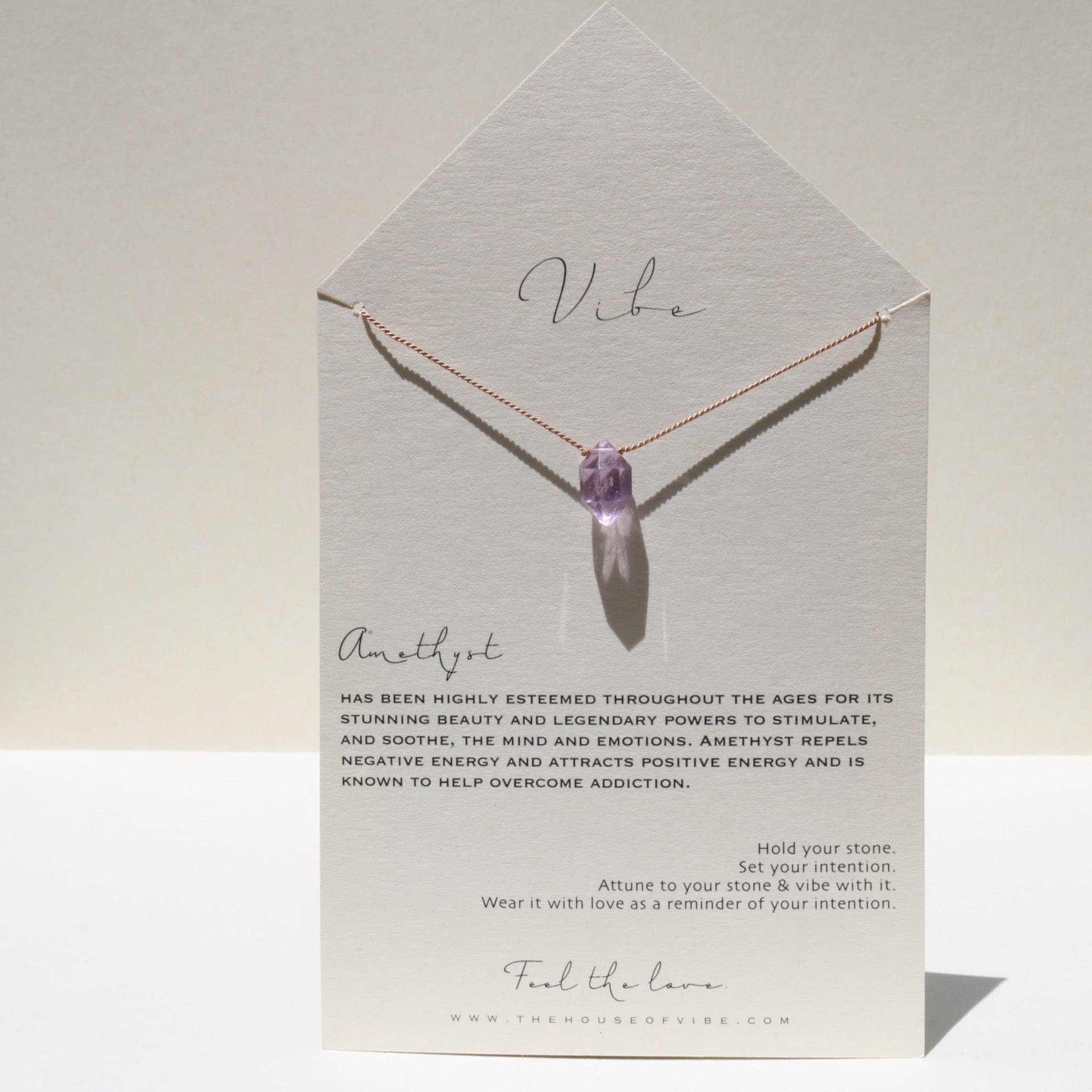 Amethyst Vibe Necklaces