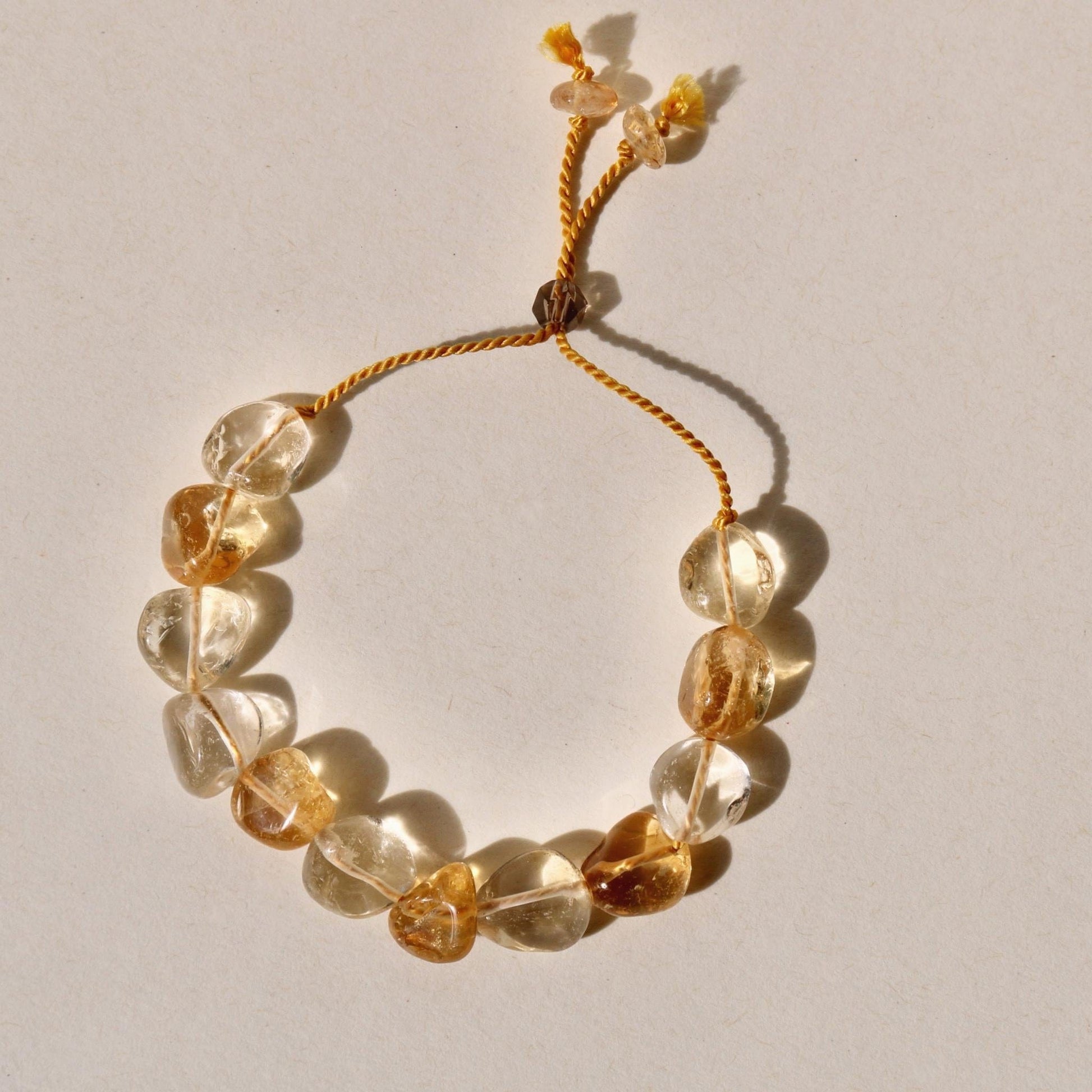 CITRINE POLISHED PEBBLES BRACELET | SPECIAL EDITION Vibe Bracelets