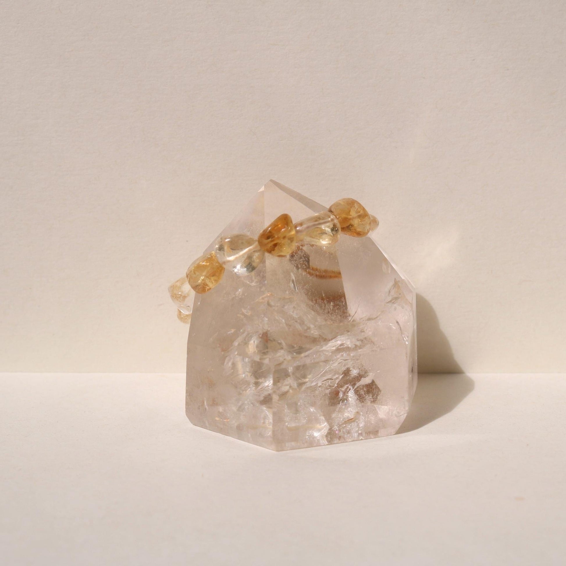 CITRINE POLISHED PEBBLES BRACELET | SPECIAL EDITION Vibe Bracelets