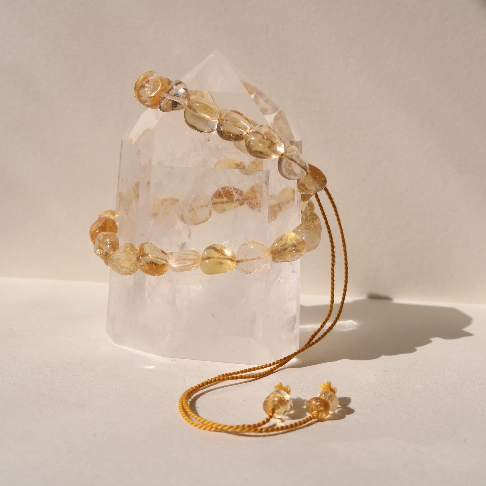CITRINE POLISHED PEBBLES NECKLACE | SPECIAL EDITION Vibe Necklaces