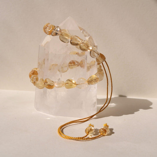 CITRINE POLISHED PEBBLES NECKLACE | SPECIAL EDITION Vibe Necklaces