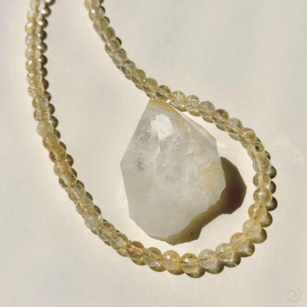 CITRINE UNFOLDING No.0302 Vibe Necklaces