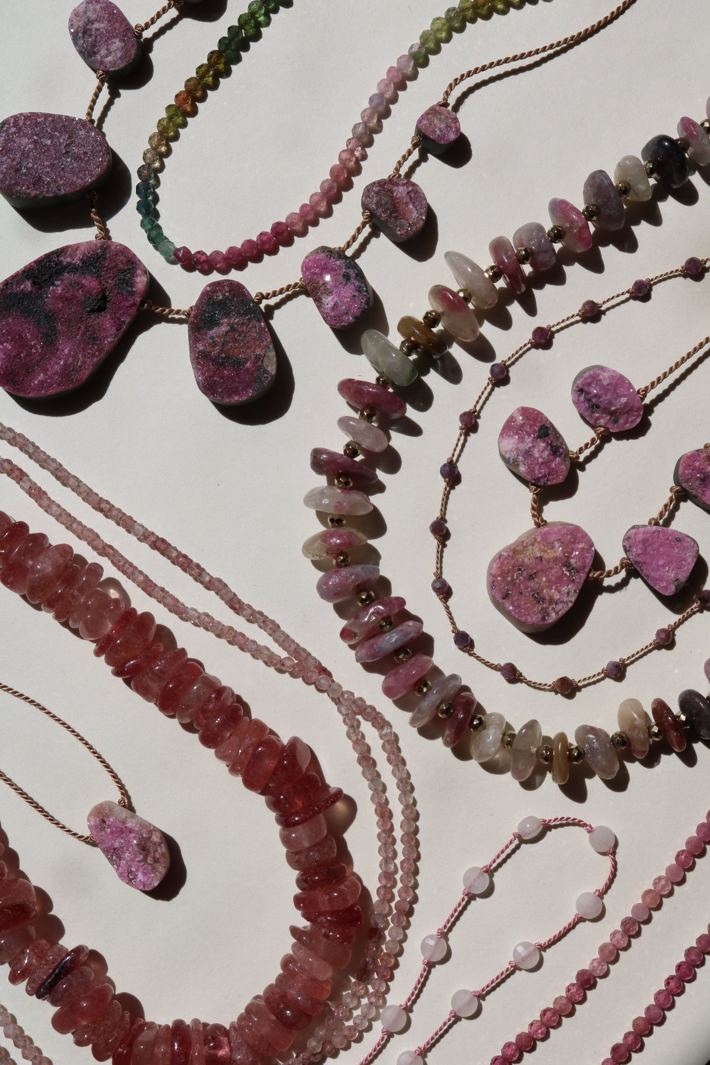 COBALTO CALCITE UNFOLDING No.0202 Vibe Necklaces