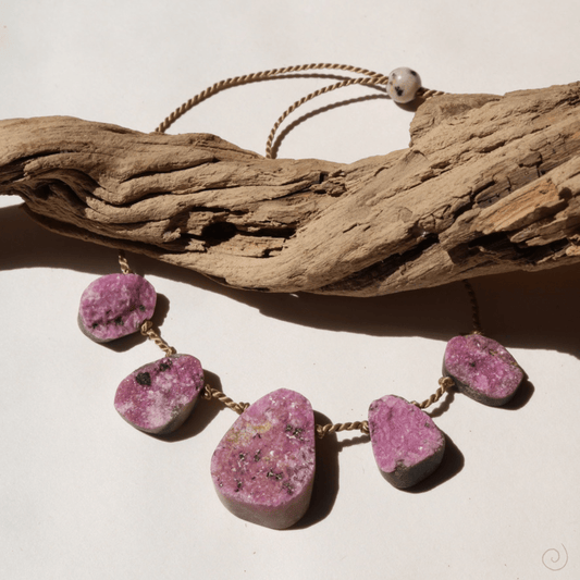 COBALTO CALCITE UNFOLDING No.0202 Vibe Necklaces