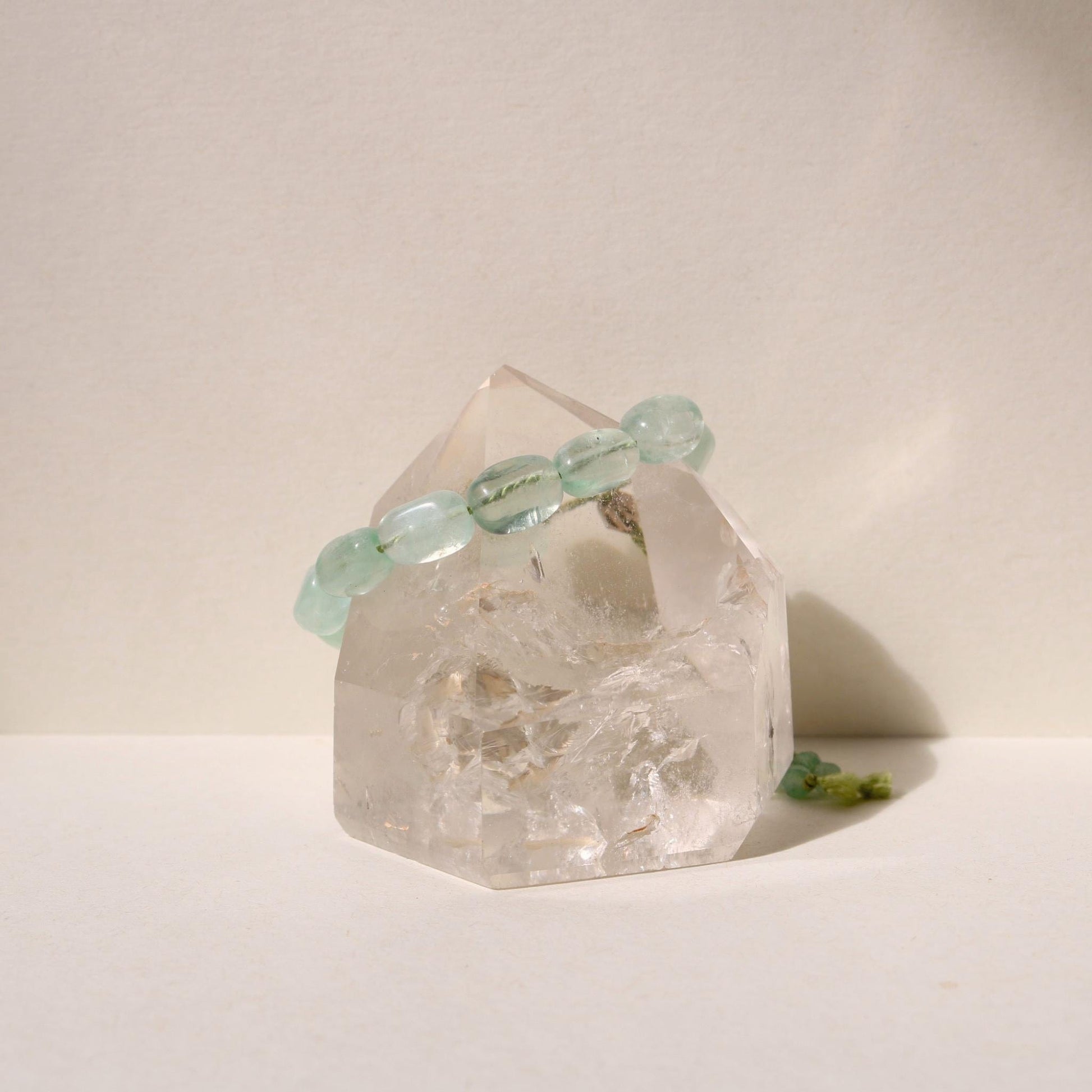 FLUORITE POLISHED PEBBLES BRACELET | SPECIAL EDITION Vibe Bracelets