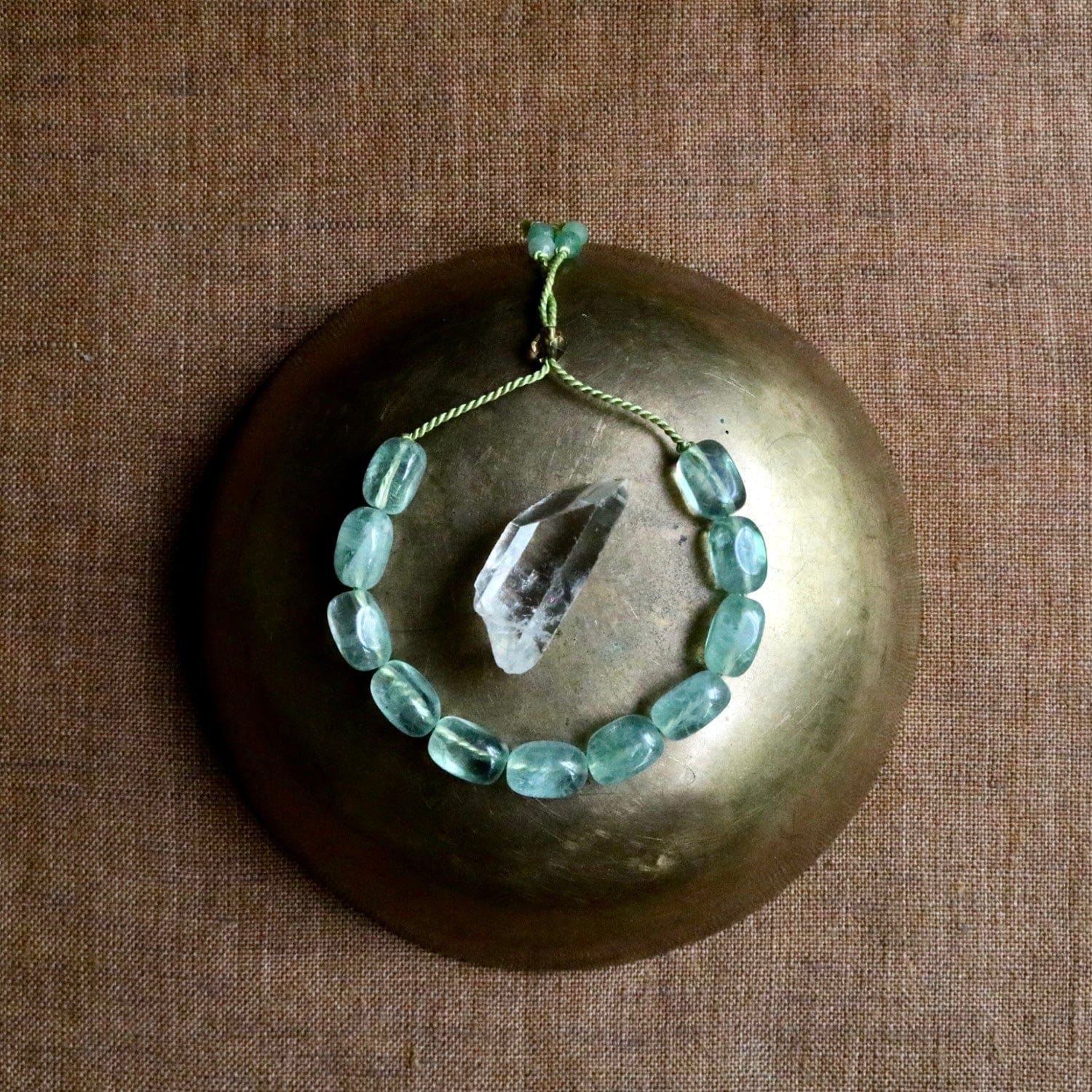 FLUORITE POLISHED PEBBLES BRACELET | SPECIAL EDITION Vibe Bracelets