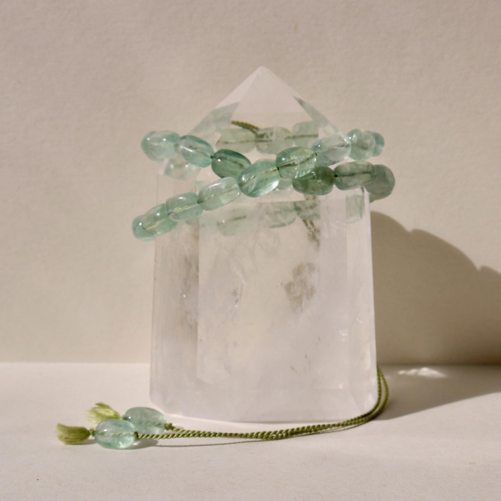 FLUORITE POLISHED PEBBLES NECKLACE | SPECIAL EDITION Vibe Necklaces