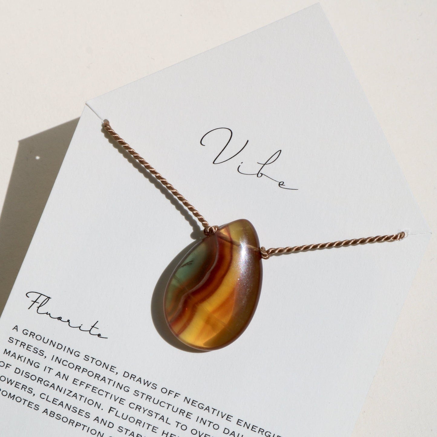 GOLDEN FLUORITE | SPECIAL EDITION Vibe Necklaces