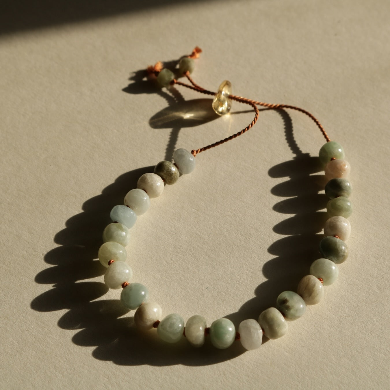 Jade, Pebbles Bracelet
