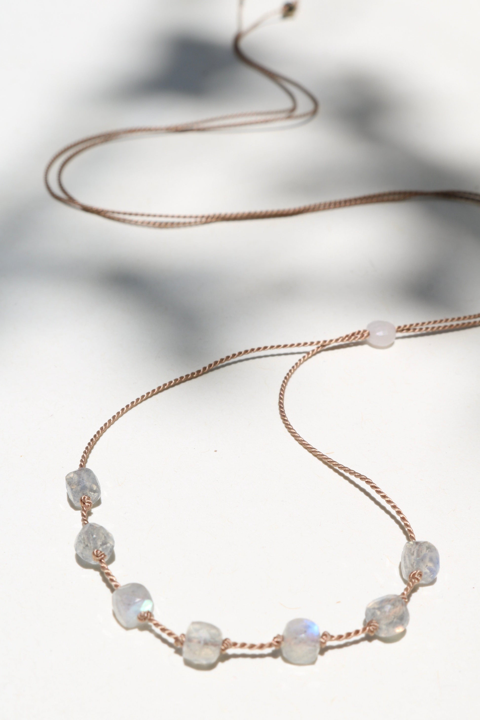 LABRADORITE 7 CUBE NECKLACE Vibe Necklaces