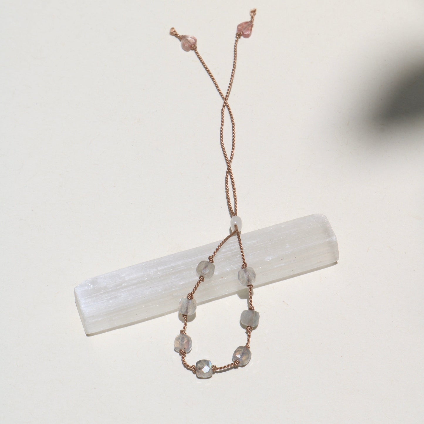 LABRADORITE CUBES BRACELET Vibe Bracelets