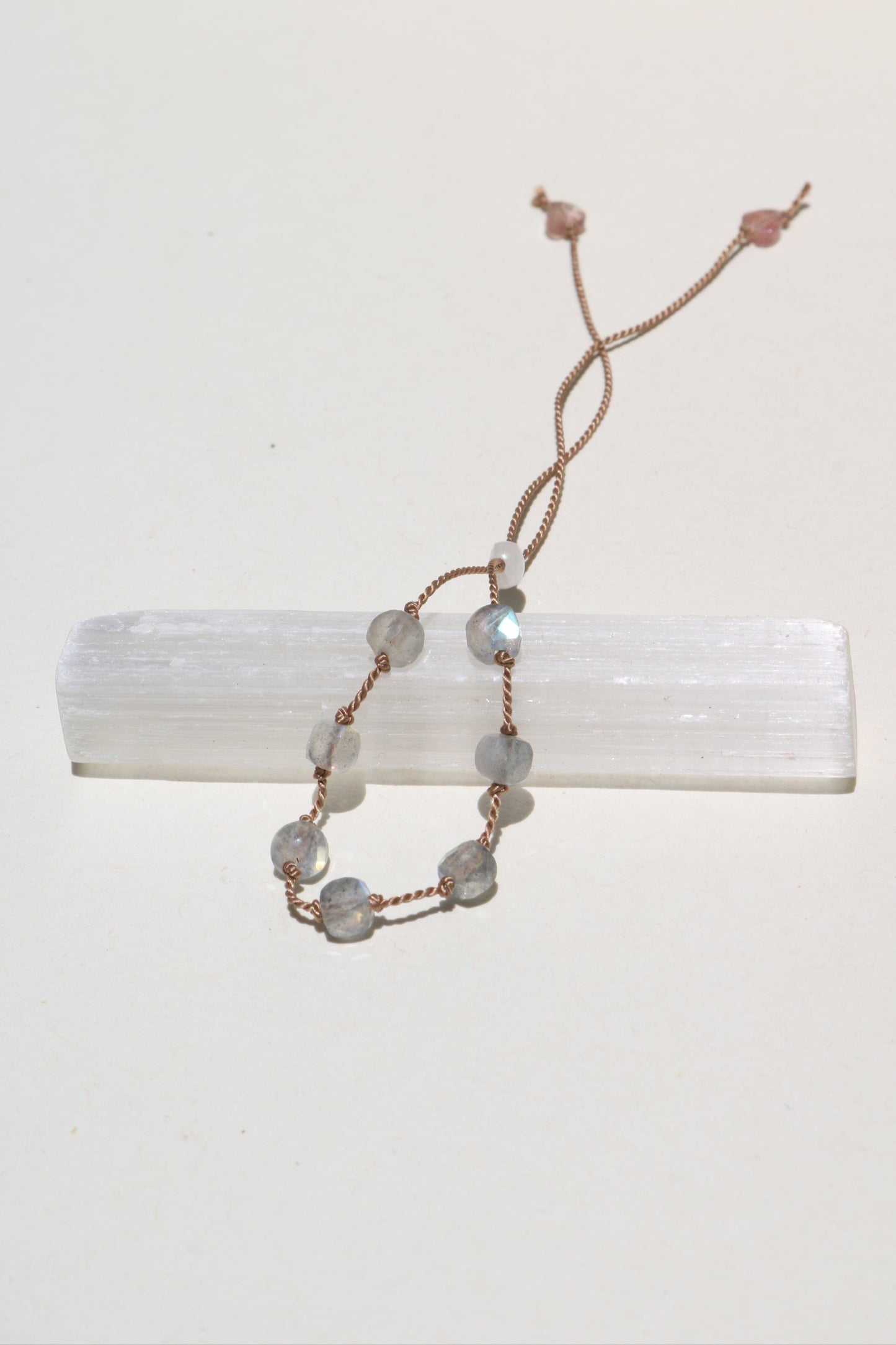 LABRADORITE CUBES BRACELET Vibe Bracelets