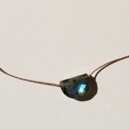 Labradorite, Horizon Vibe Necklaces