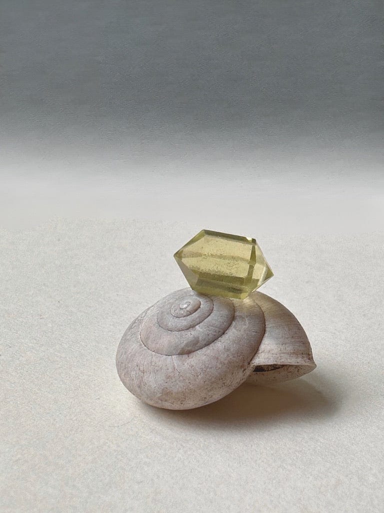 LEMON QUARTZ DOUBLE TERMINATED POINT Vibe Necklaces