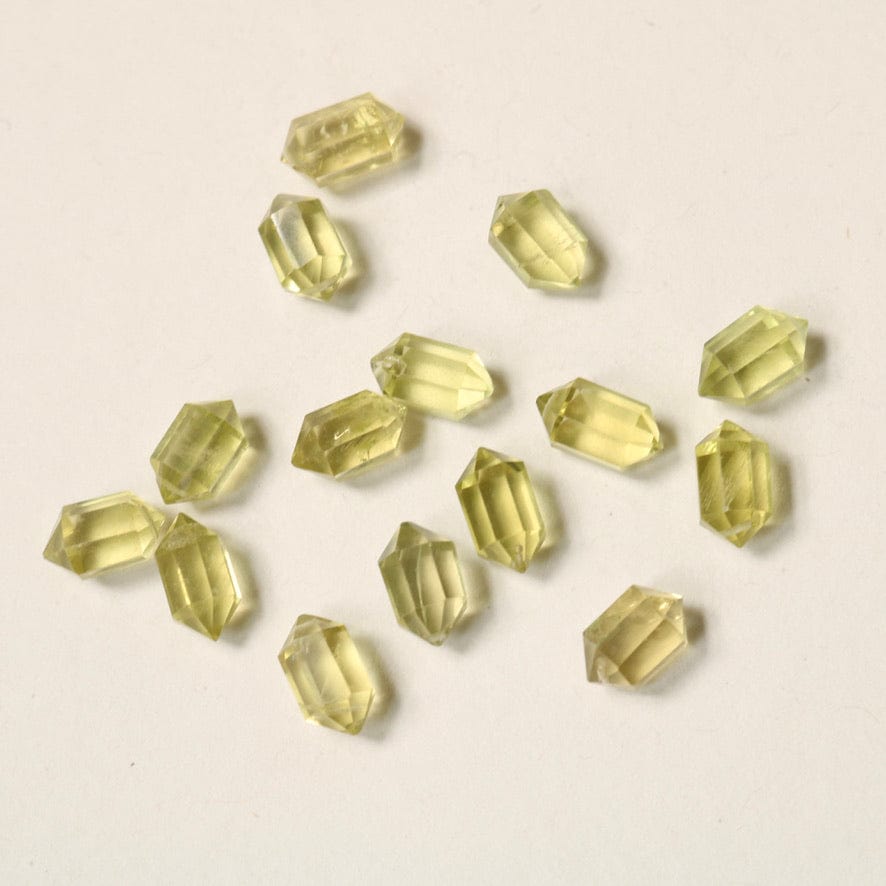 LEMON QUARTZ DOUBLE TERMINATED POINT Vibe Necklaces