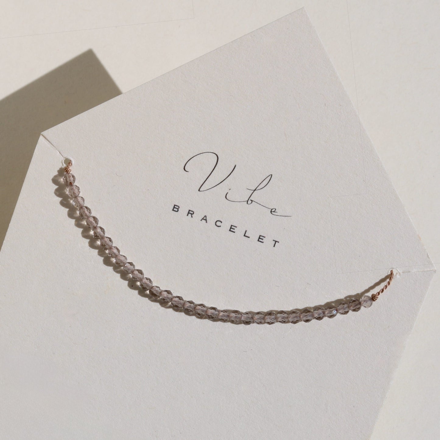 Obsidian, Row Bracelet Vibe Bracelet