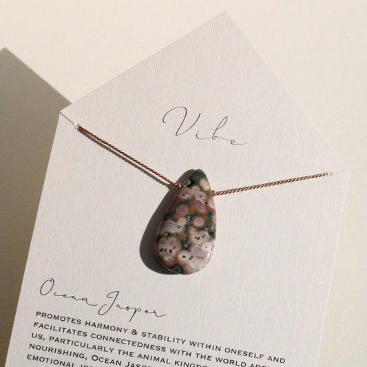 OCEAN JASPER Vibe Necklaces