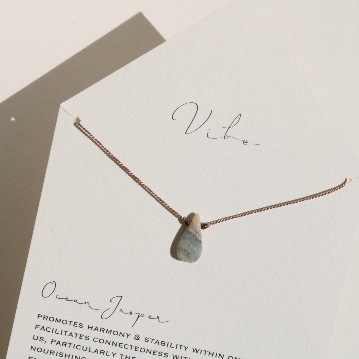 OCEAN JASPER Vibe Necklaces
