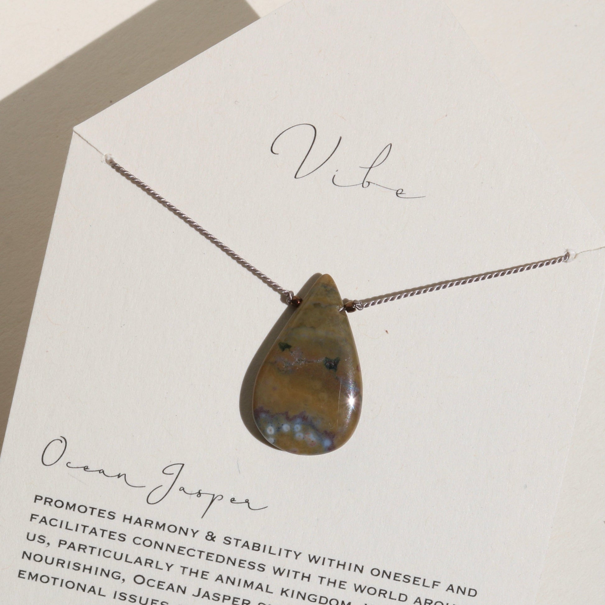 OCEAN JASPER Vibe Necklaces