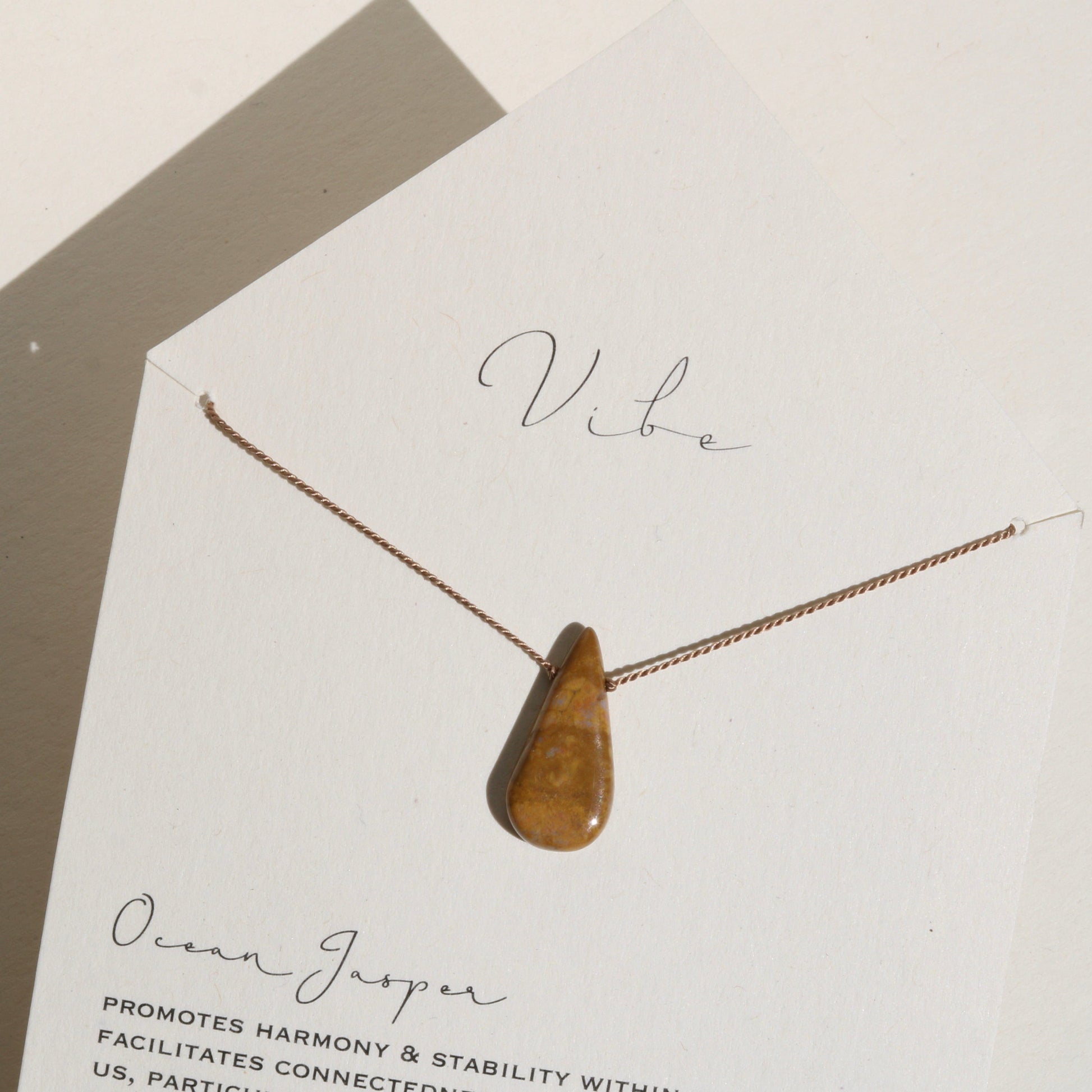 OCEAN JASPER Vibe Necklaces