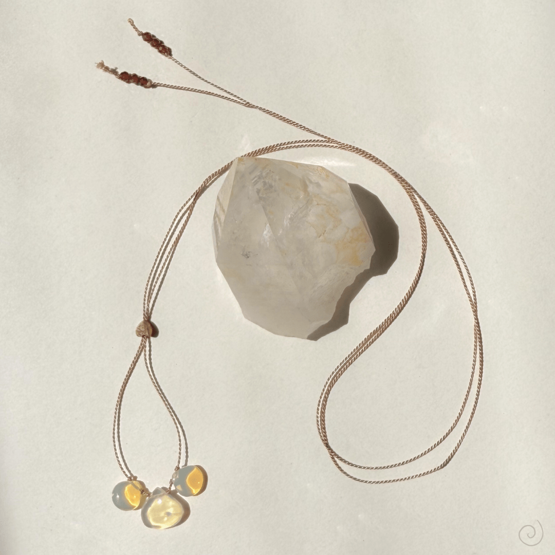 OPAL 3 STONE UNFOLDING No.0301 Vibe Necklaces