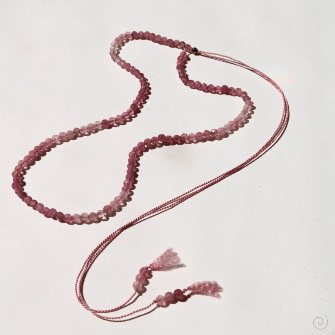 PINK TOURMALINE UNFOLDING No.0201 Vibe Necklaces