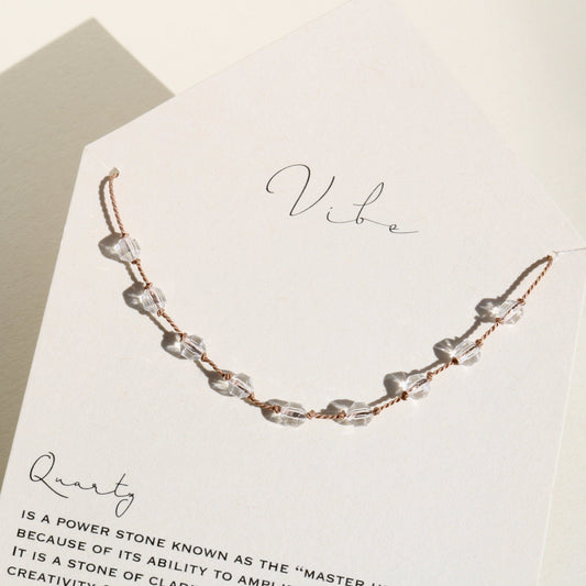 QUARTZ 9 STONE Vibe Necklaces