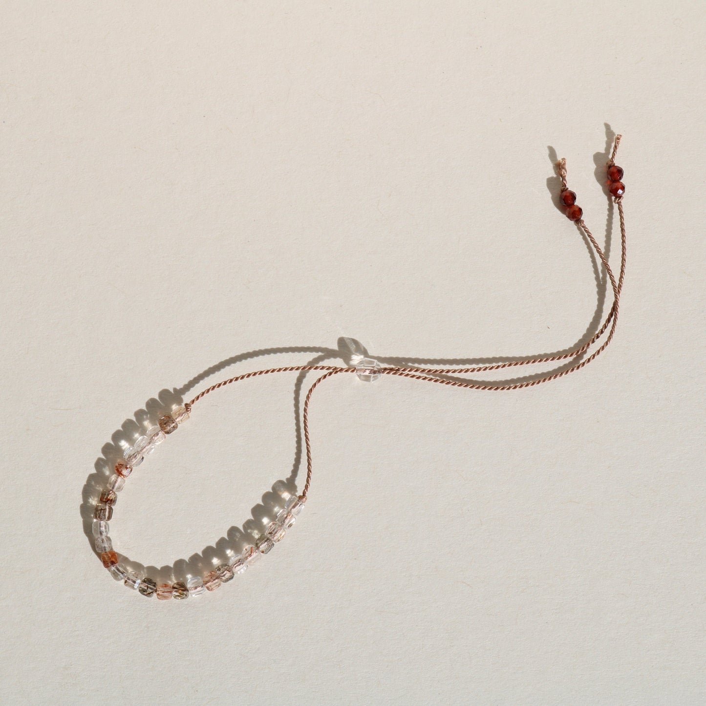 RUTILE QUARTZ CUBES BRACELET Vibe Bracelets