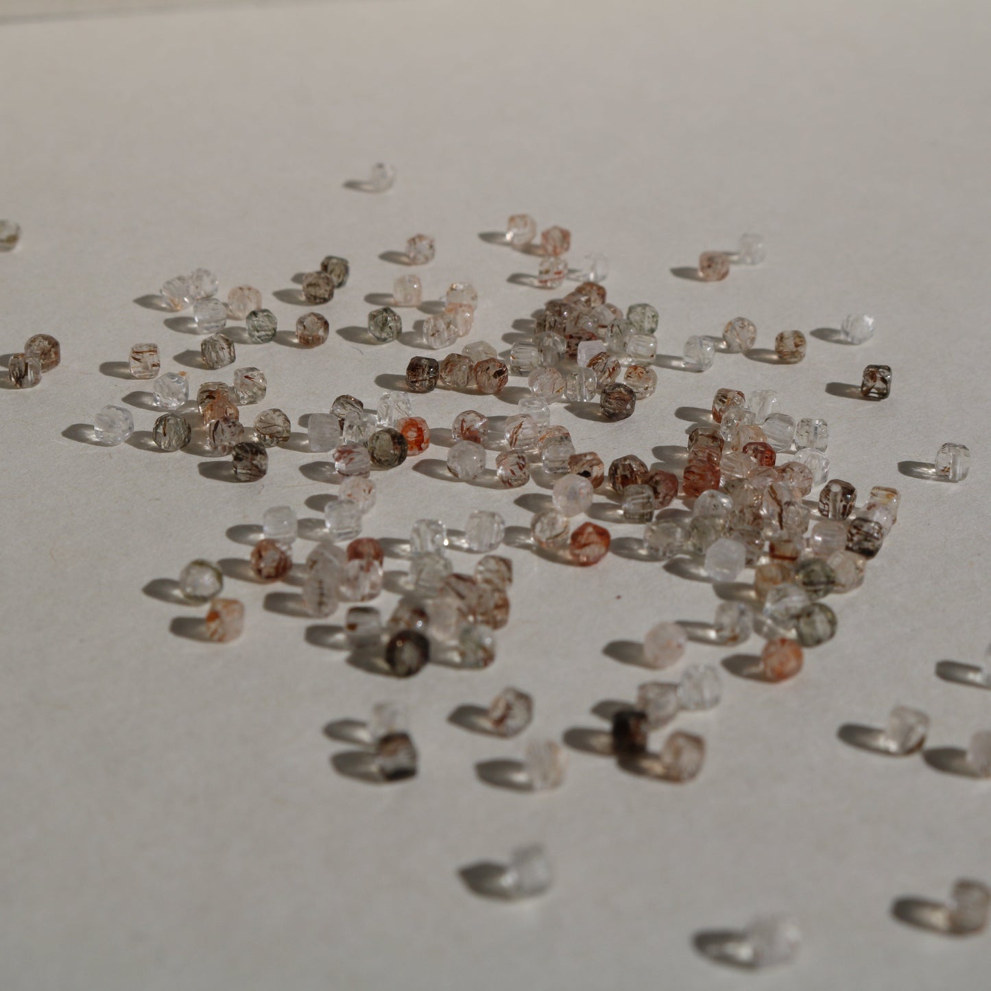 RUTILE QUARTZ CUBES BRACELET Vibe Bracelets