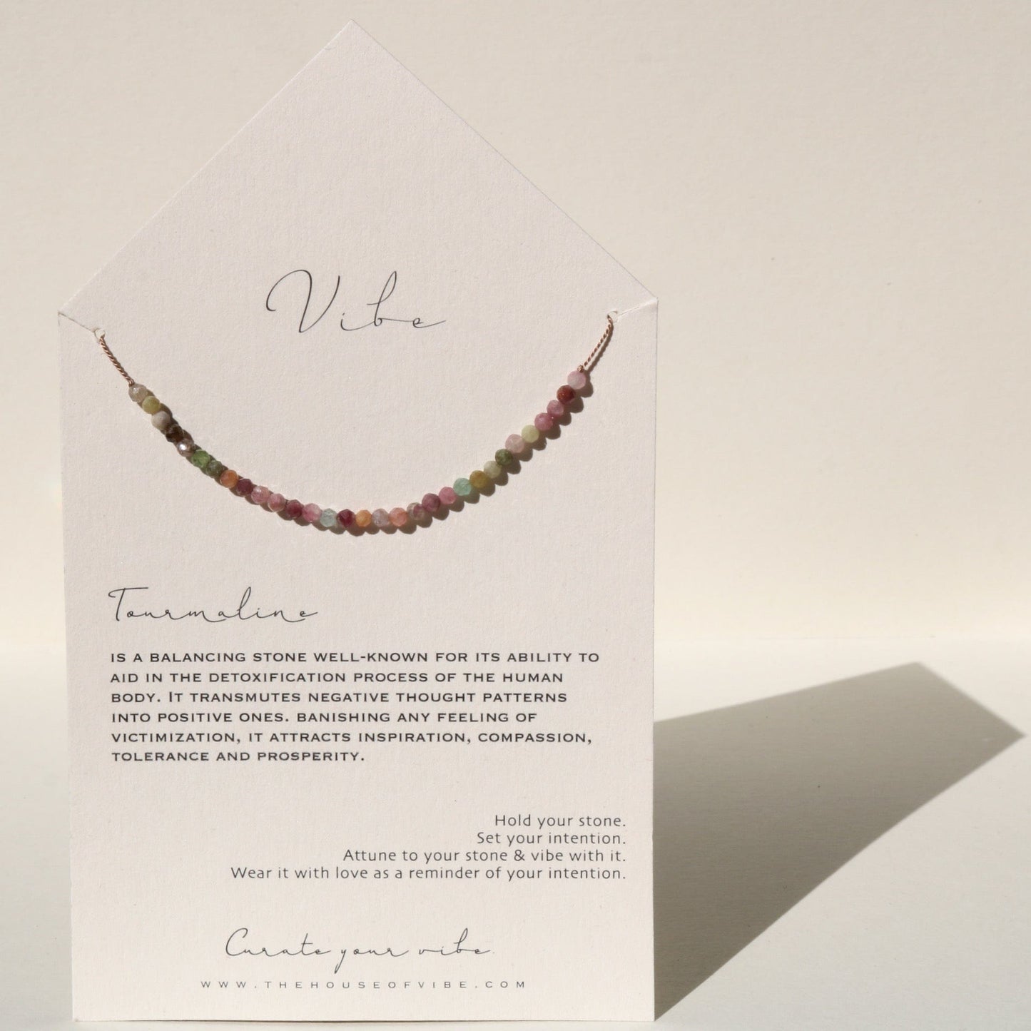 TOURMALINE BEADED Vibe Bracelets