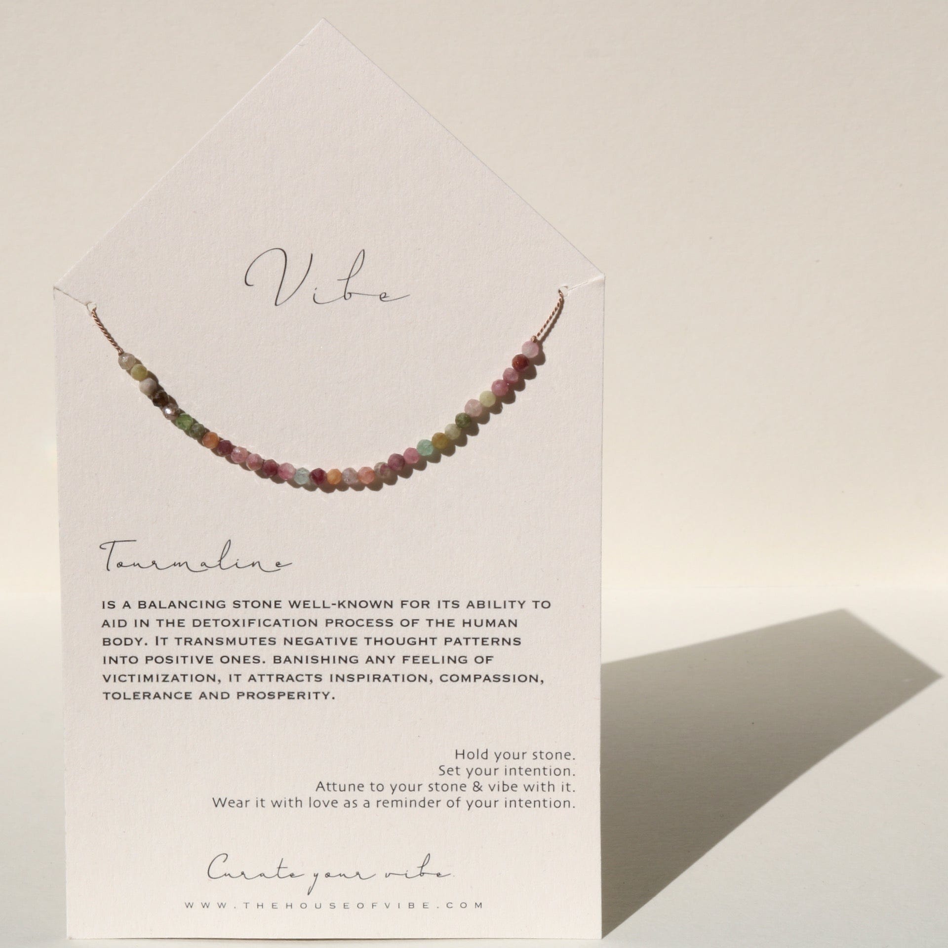 TOURMALINE BEADED Vibe Bracelets