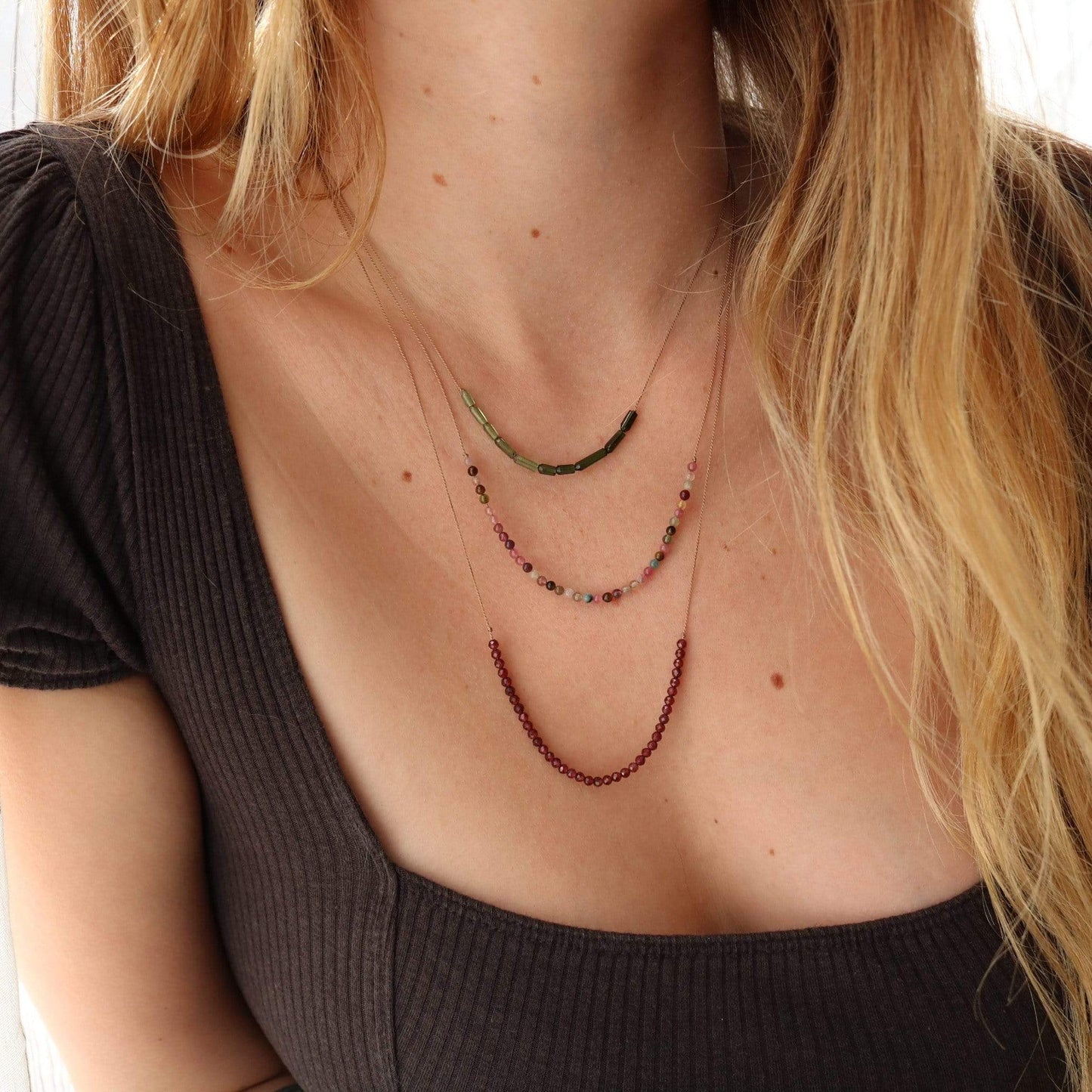 TOURMALINE BEADED Vibe Bracelets