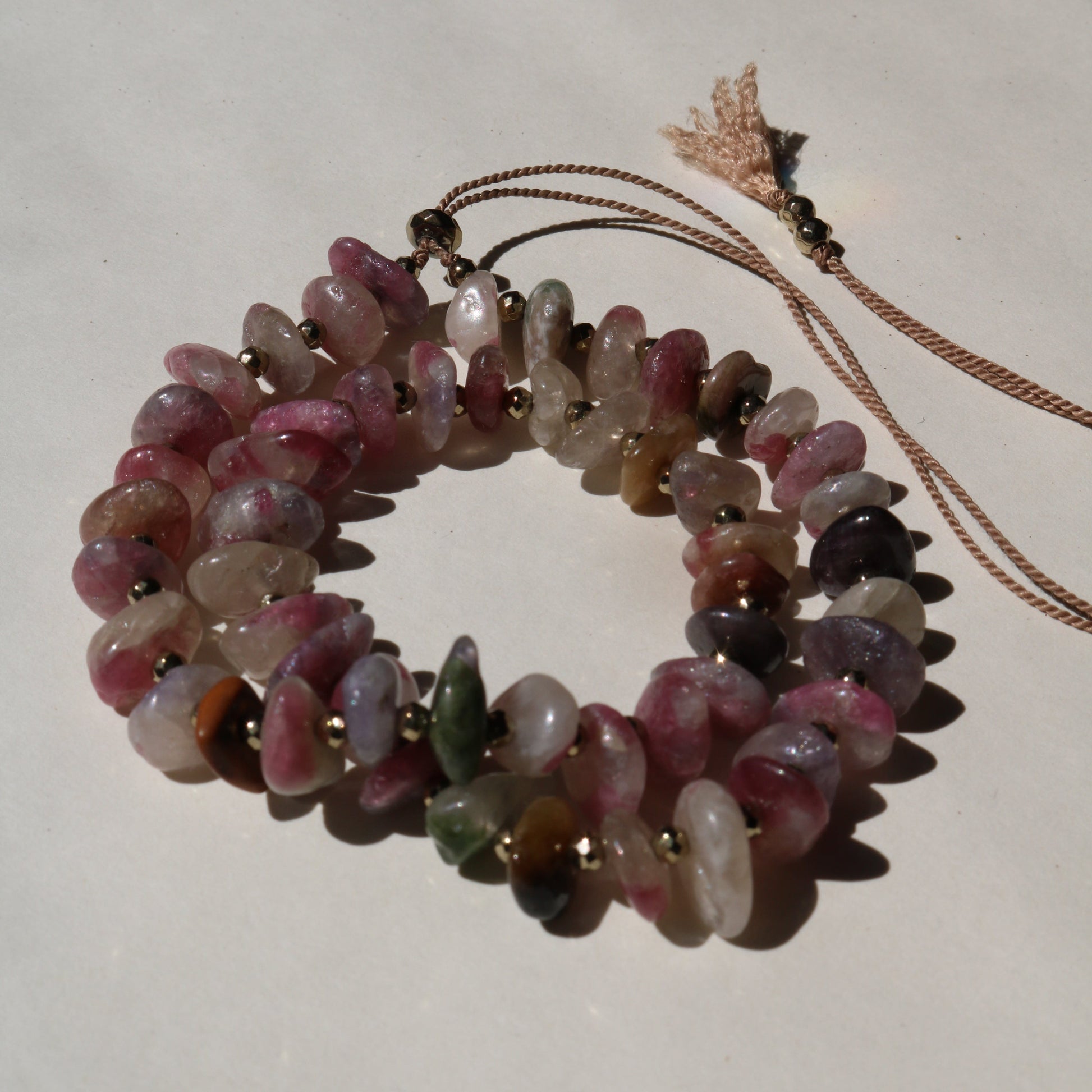 TOURMALINE UNFOLDING No.0208 Vibe Necklaces