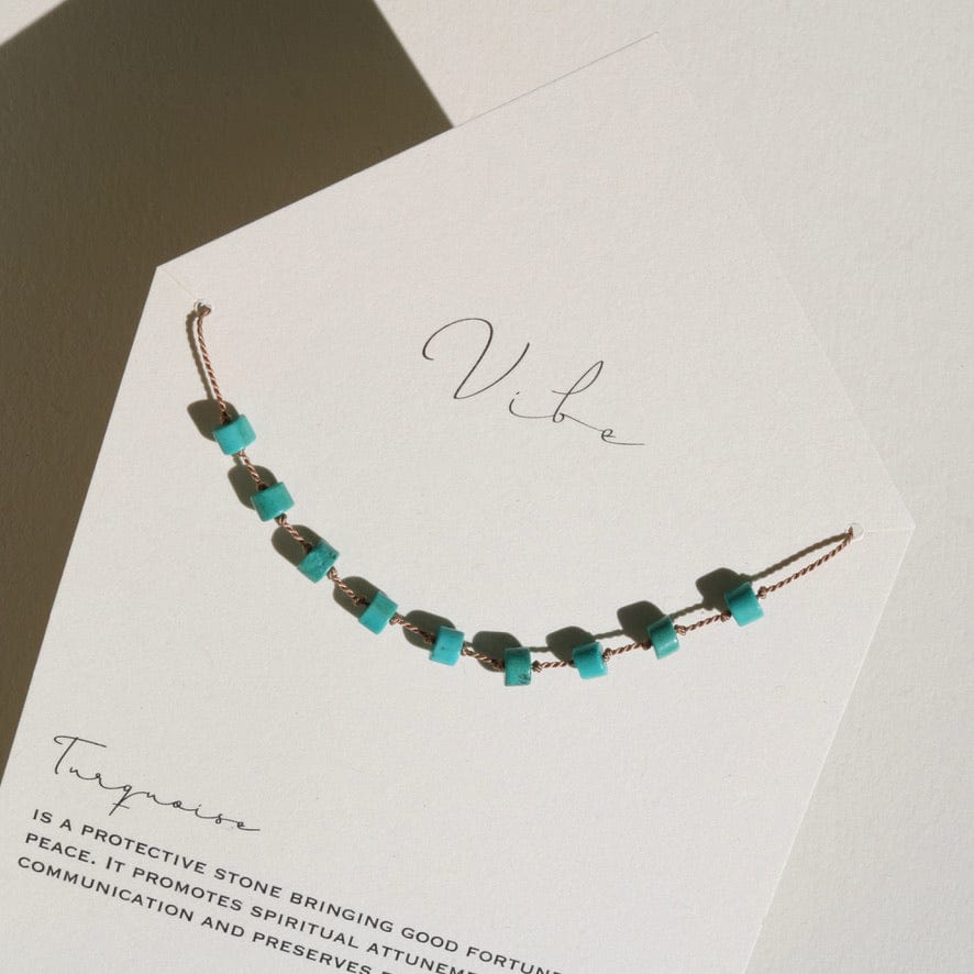 TURQUOISE 9 STONE Vibe Necklaces