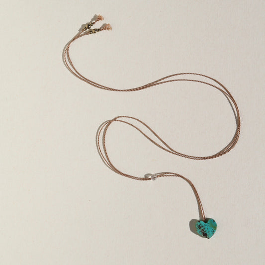 TURQUOISE HEART NO. 1 Vibe Necklaces