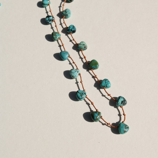 Turquoise, Smooth Drops