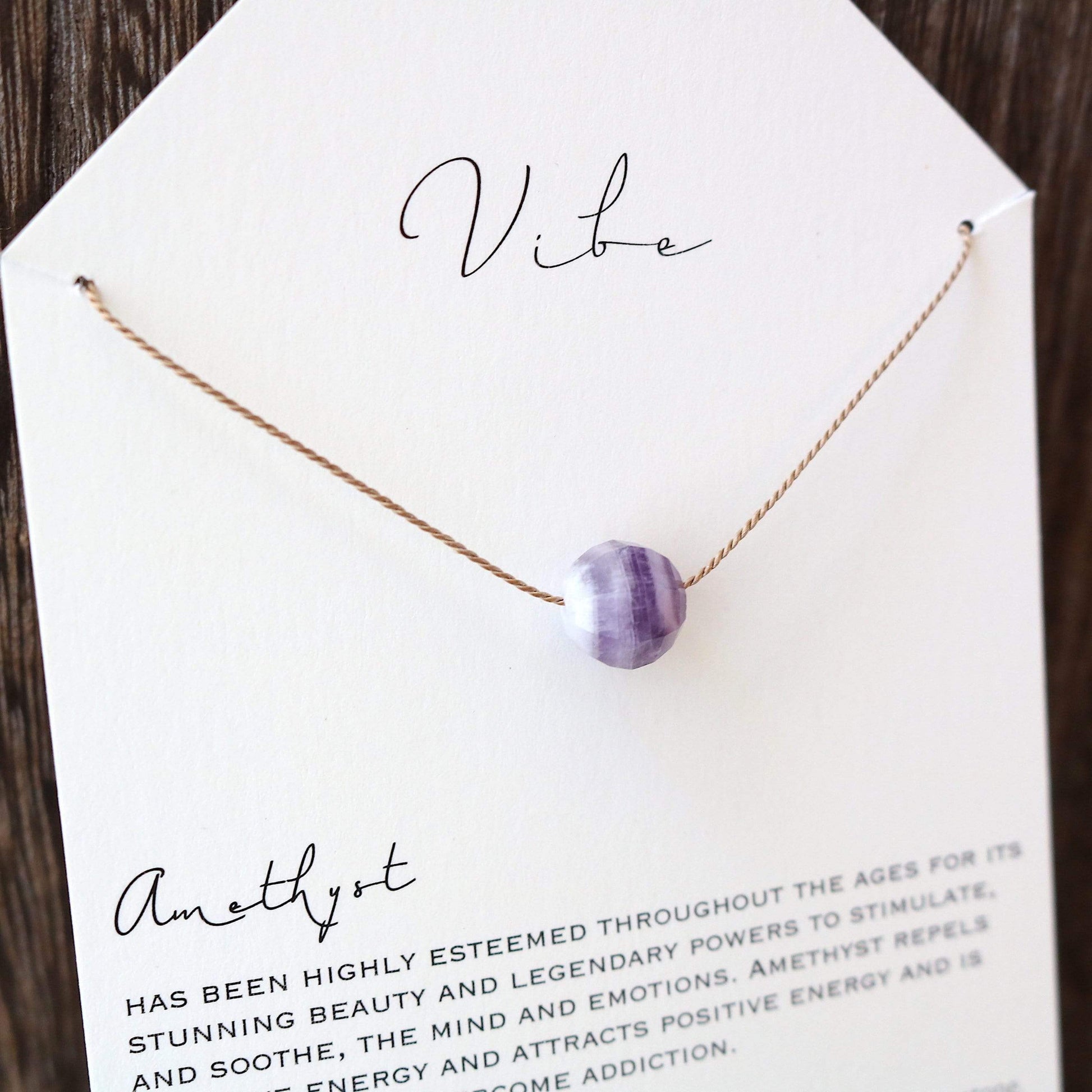 AMETHYST Vibe Necklace