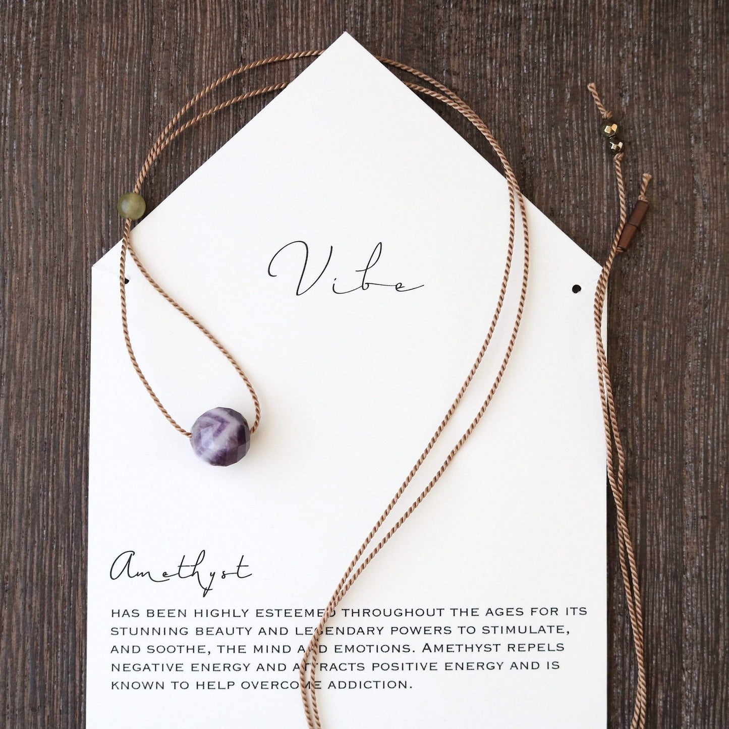 AMETHYST Vibe Necklace