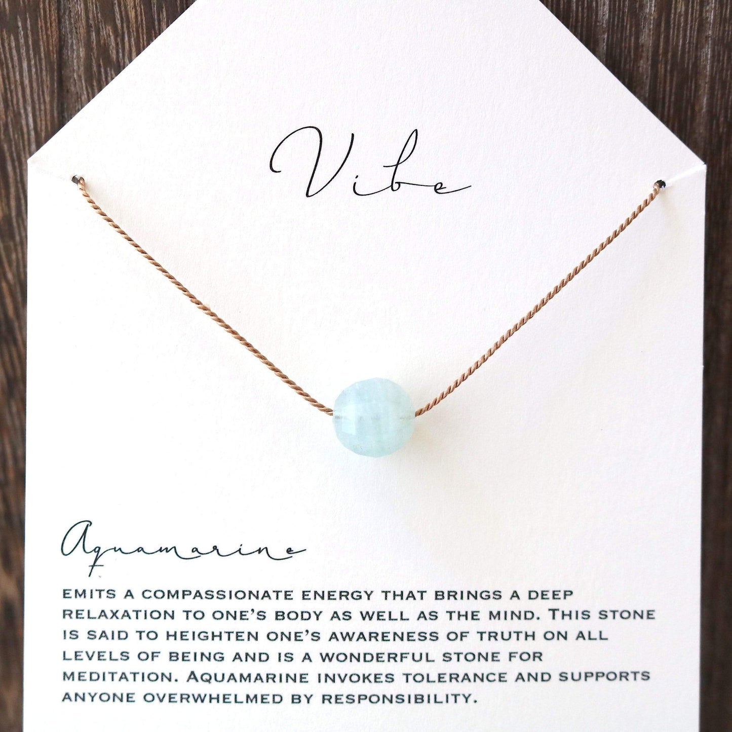 AQUAMARINE Vibe Necklace