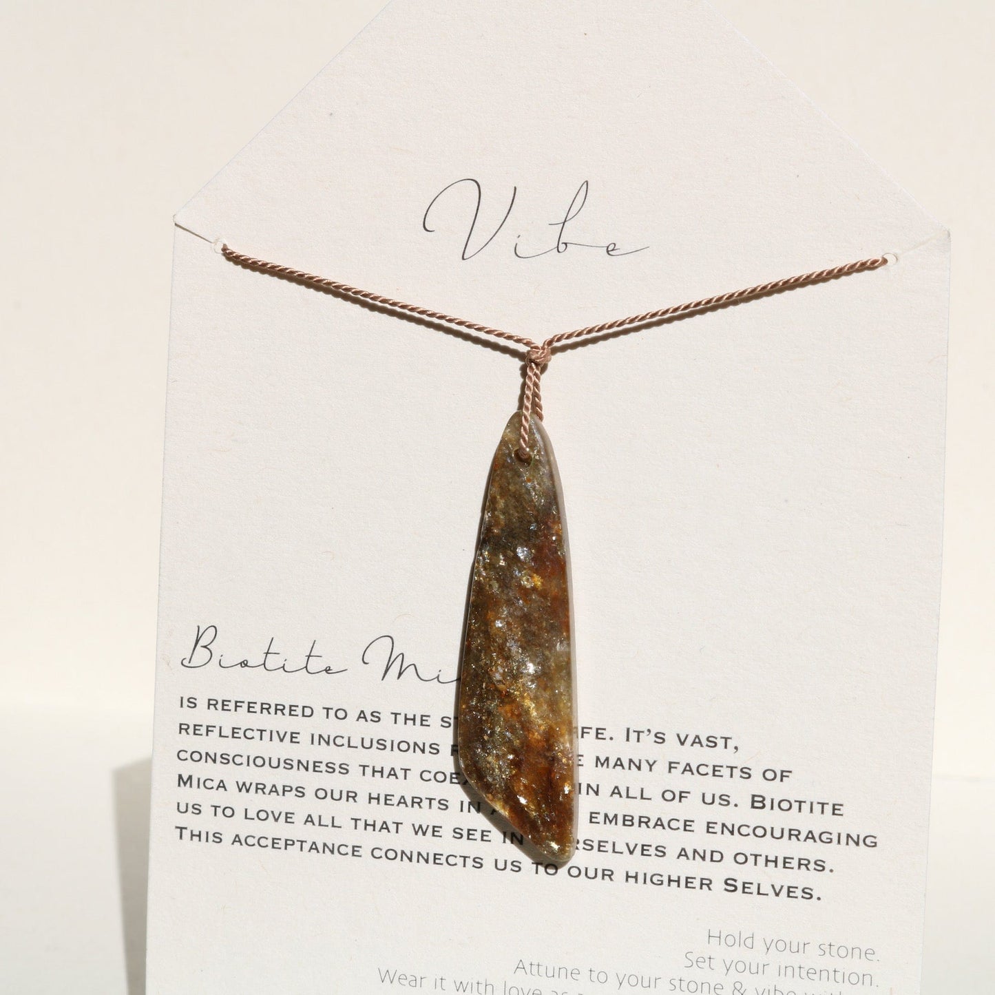 BIOTITE MICA | SPECIAL EDITION Vibe Necklaces