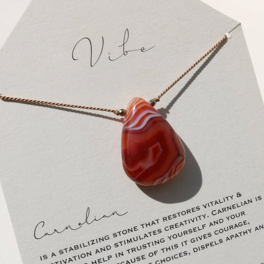 CARNELIAN | SPECIAL EDITION Vibe Necklaces