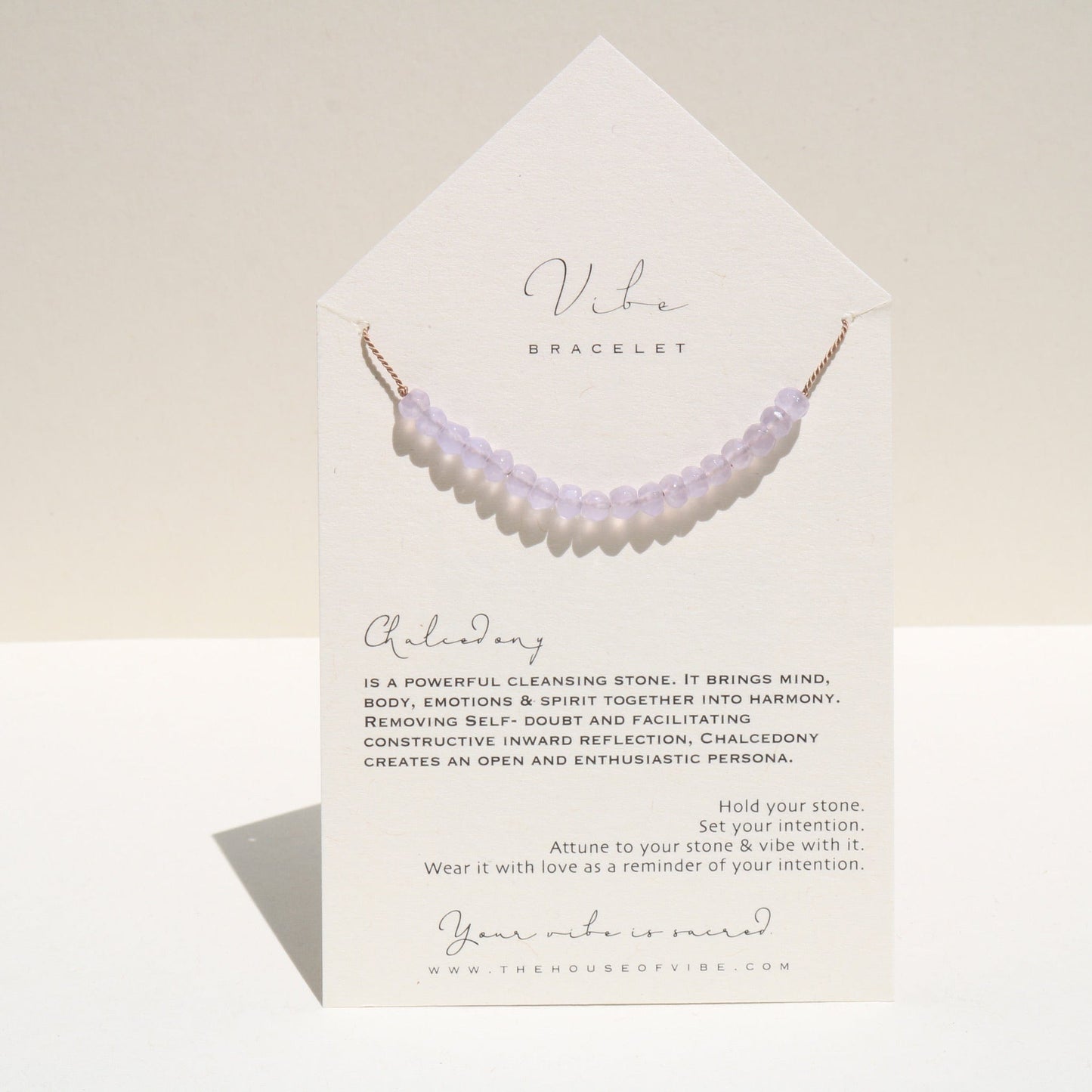 CHALCEDONY | VERY LIMITED Vibe Bracelets