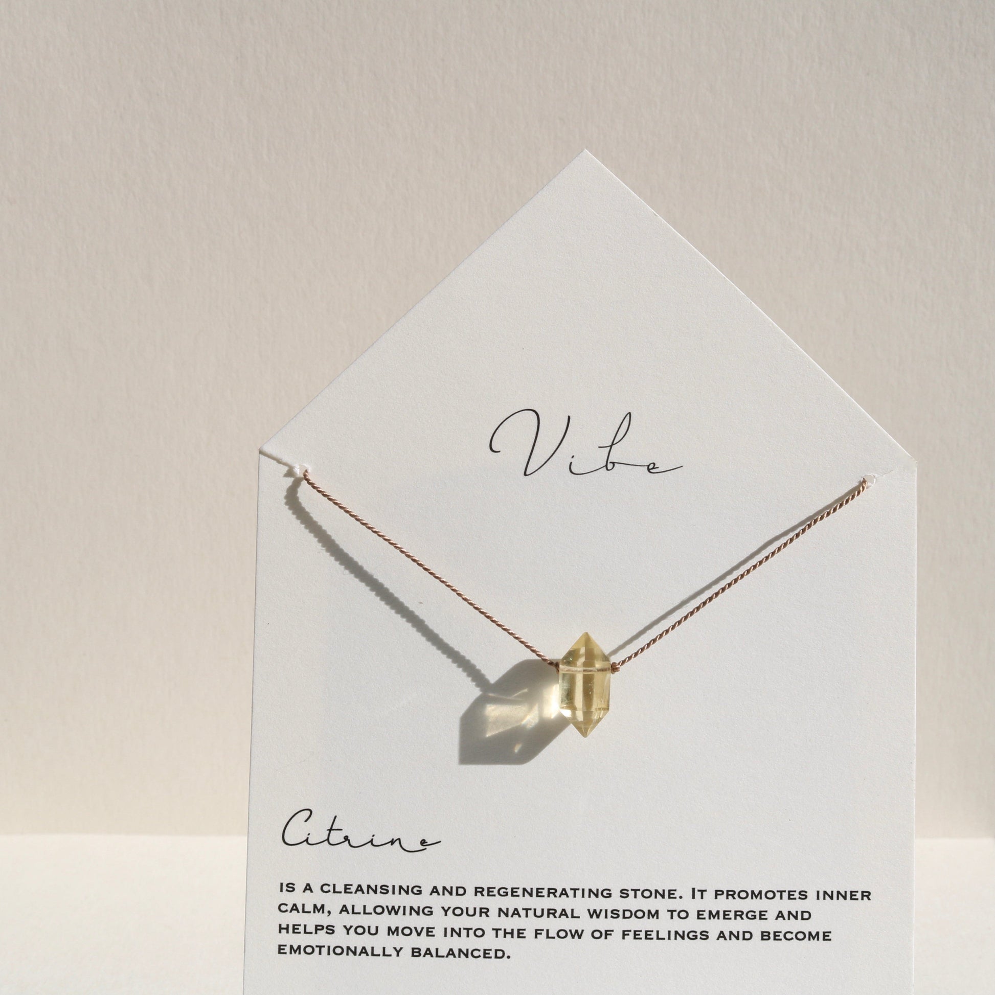 CITRINE Vibe Necklaces