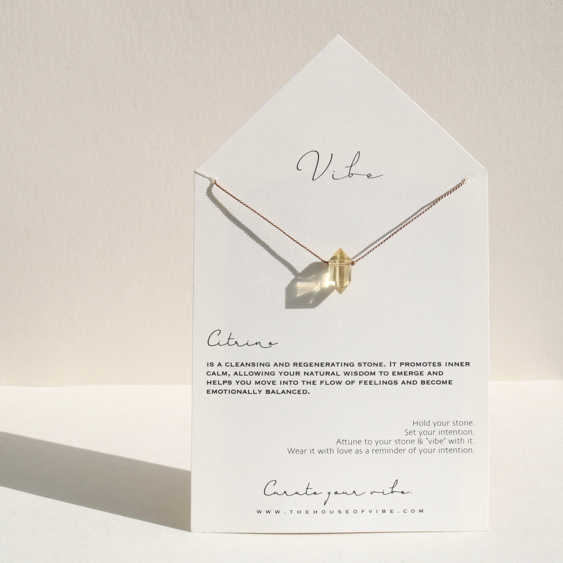 CITRINE Vibe Necklaces