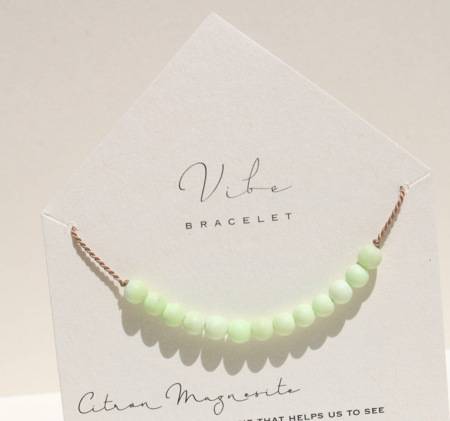 CITRON MAGNESITE | VERY LIMITED Vibe Bracelets