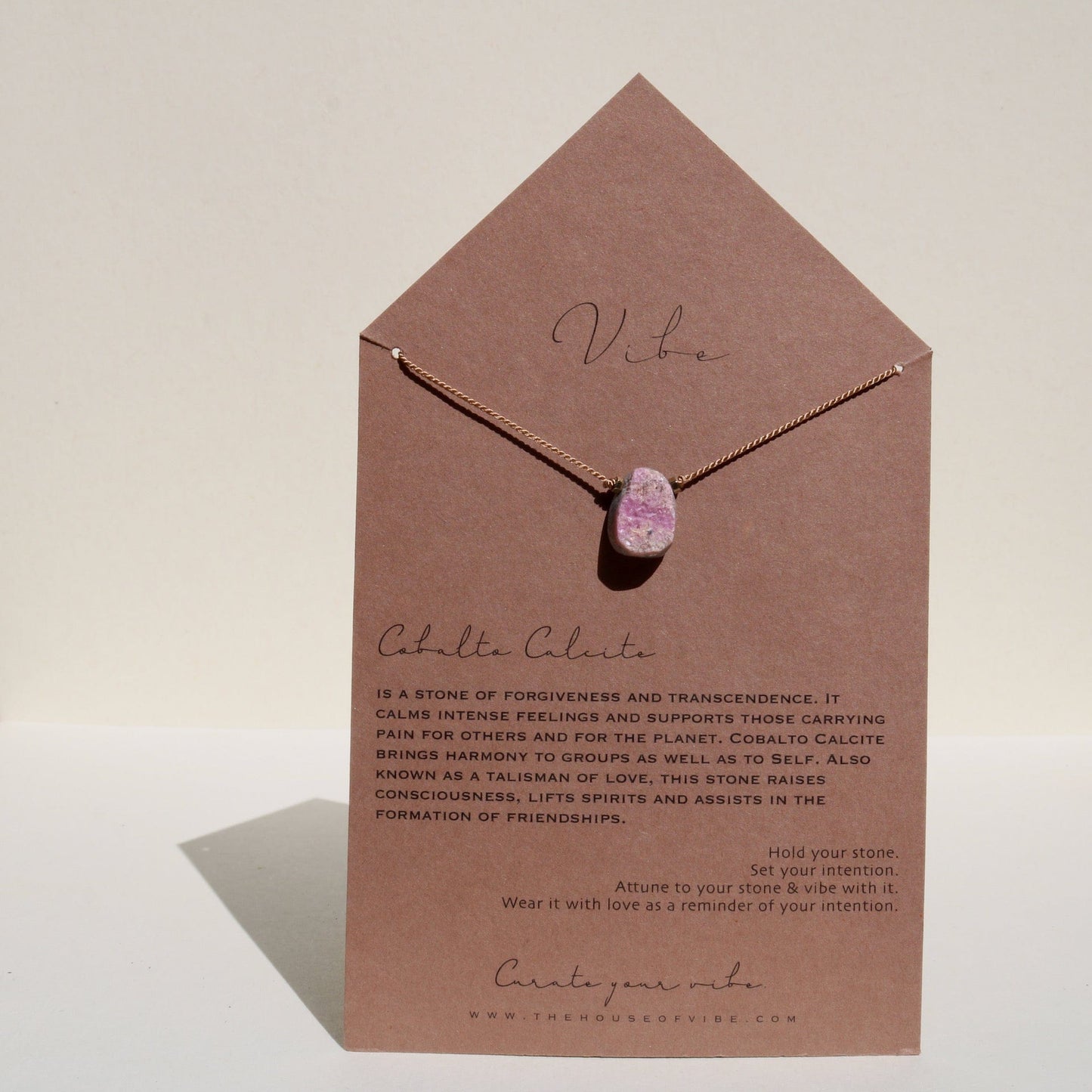 COBALTO CALCITE | SPECIAL EDITION Vibe Necklaces