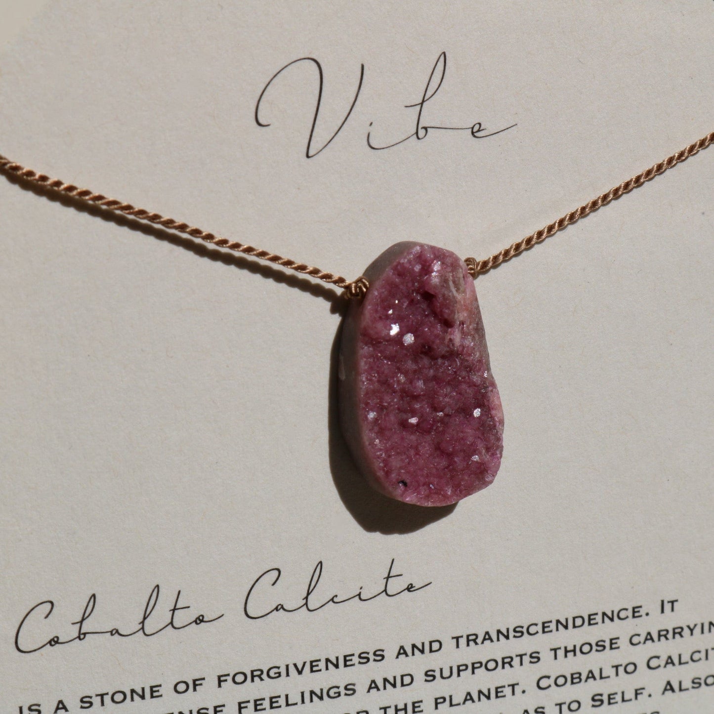 COBALTO CALCITE | SPECIAL EDITION Vibe Necklaces